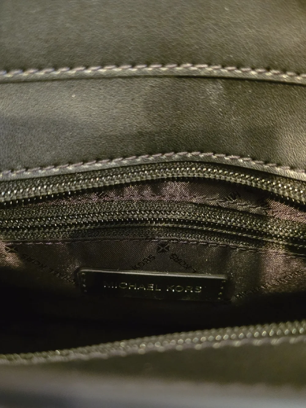 Michael Kors Zebra-Print Satchel & Wallet Set NWT - Picture 7 of 14